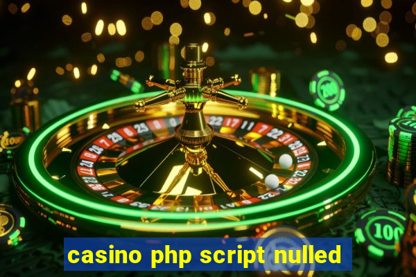 casino php script nulled